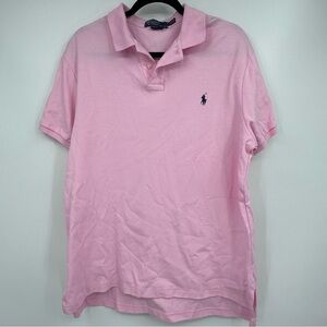 Ralph Lauren Pink Polo Shirt for Men Size XL A0038